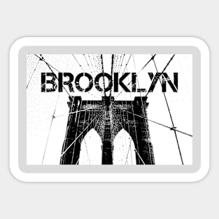 Brooklyn typography Sticker